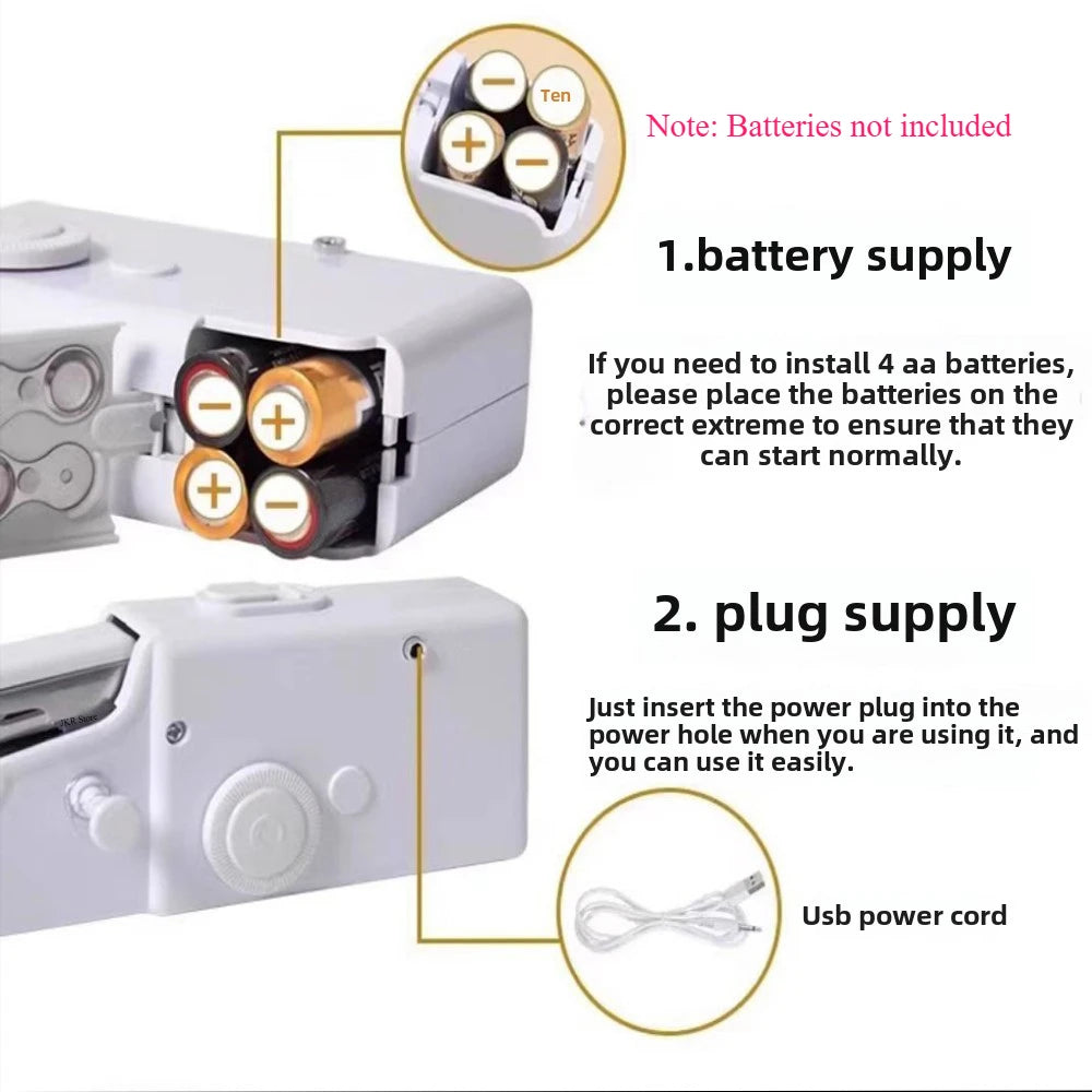 Mini Handheld Sewing Machine