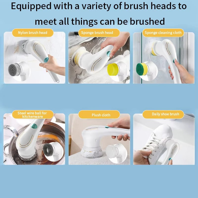 Multifunctional Electric Cleaning Brush